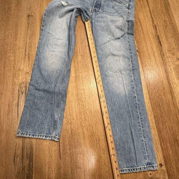 Everlane The Everybody Jean Womens Size E3 Short 29x29 Distressed Button Fly - Picture 5 of 14